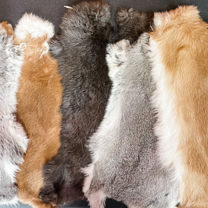 Rex Rabbit Skins – Bex Creations - Timber & Hide